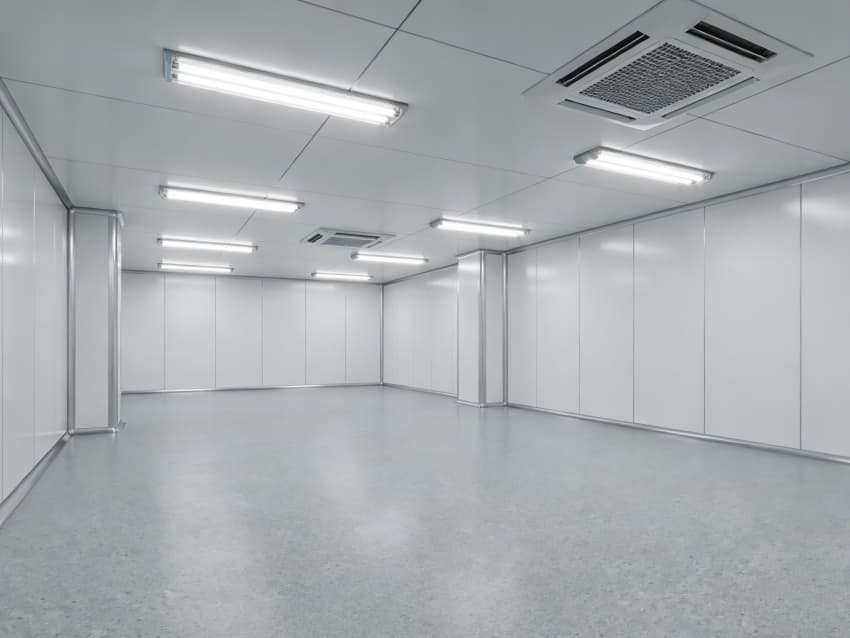 合肥電子精密器件生產(chǎn)車間凈化裝修工程